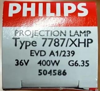Lampadina videoproiettore/lavagna luminosa 7787