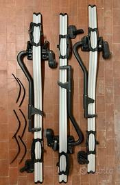 Thule 591 ProRide Portabici per Auto, Set di 2 + 1