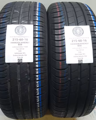 2 GOMME 215 60 16 HANKOOK A71505