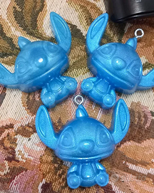 Stitch portachiavi in resina