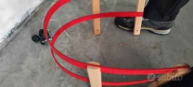 slitta neve schienale 