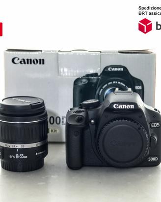 Canon EOS 500D + 18-55