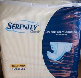 3 pacchi Pannoloni serenity XL unisex