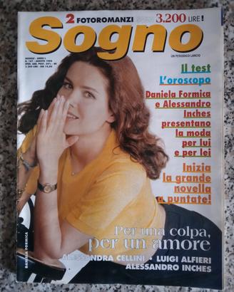 Fotoromanzi Sogno Daniela Formica N. 167 - 1996