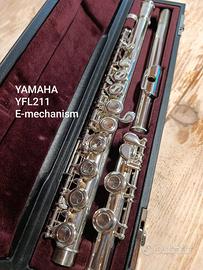 Flauto traverso yamaha YFL-211 con Meccanismo del