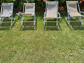 4 sdraio  in alluminio

