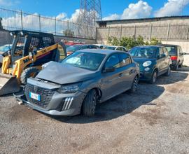 PEUGEOT 208 ANNO 2024 SINISTRADA