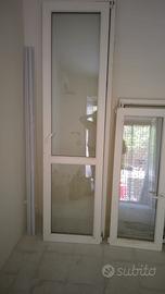 Finestre + porta finestra con controtelaio