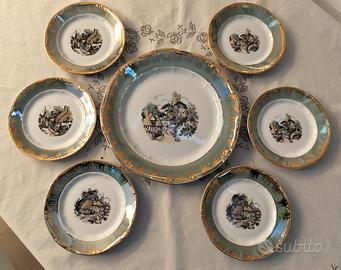 piatti frutta  in porcellana di Bavaria