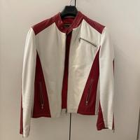 Giubbotto di pelle mod. biker