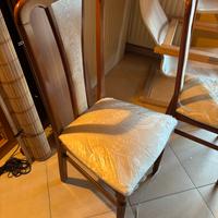 6 Sedie nuove di in legno pregiate