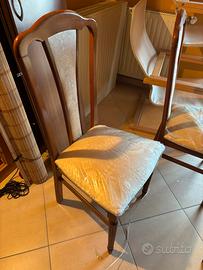 6 Sedie nuove di in legno pregiate