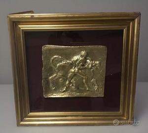 Aligi Sassu Grande bassorilievo “Matador “ 1982