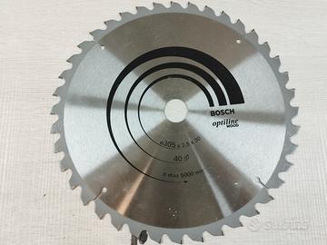 Disco bosch taglio legno per troncatrice