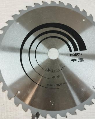 Disco bosch taglio legno per troncatrice