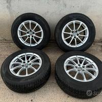 4 RUOTE CERCHI IN LEGA 17" ALFA ROMEO STELVIO 949
