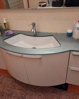 Mobile Bagno Sospeso larghezza 145 cm