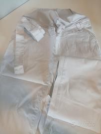 Pantalone bianco gravidanza