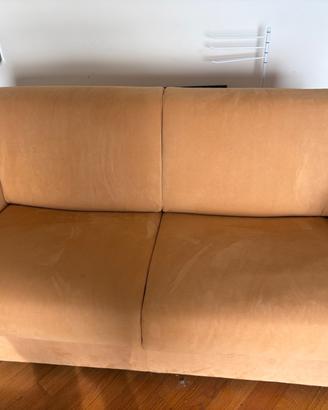 Divano letto natuzzi in vellutino