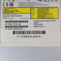 HP SH-216 CD DVD lettore dvd