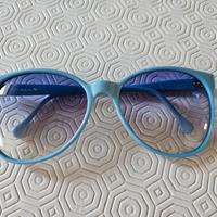 Vogue occhiali da sole Vintage azzurri