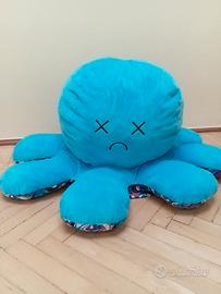 peluche polpo reversibile