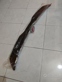 SPOILER AUTO UNIVERSALE PLASTICA NERO LUCIDO