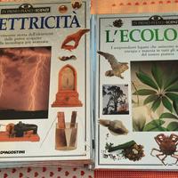 collana di 5 libri  l'elettricità; l'ecologia; l'e
