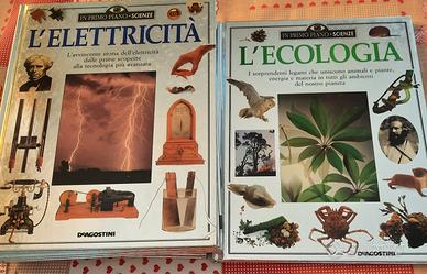collana di 5 libri  l'elettricità; l'ecologia; l'e
