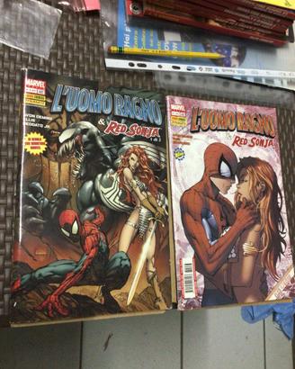 L'uomoragno e red sonja mini serie completa