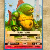 Set 2 carte nucleari gamma originali tung e trippi