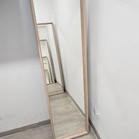 NISSEDAL Specchio, effetto rovere 40x150
