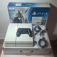PlayStation 4 PS4 500GB Bianco FW 12.02 COMPLETA +
