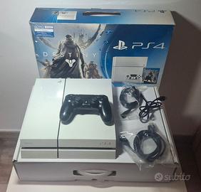 PlayStation 4 PS4 500GB Bianco FW 12.02 COMPLETA +