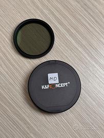 Filtro ND Variabile K&F Concept Nano-X 77mm