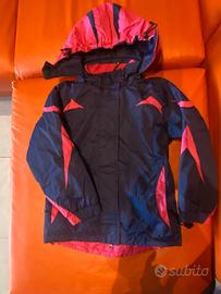 Giacca sci x ragazza taglia 8anni