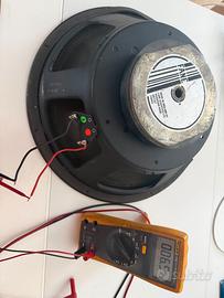 Woofer Vintage Fane 15" - Modello 15714U 8 Ohm