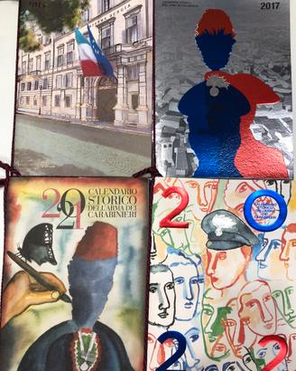 8 CALENDARI DEI CARABINIERI COME NUOVI