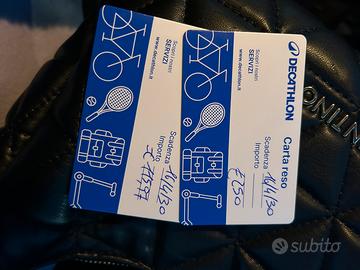 2 carte decathlon