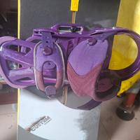 attacchi snowboard burton cartel est taglia M /L 