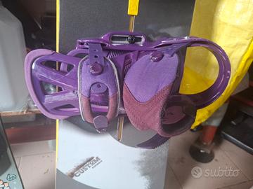 attacchi snowboard burton cartel est taglia M /L 