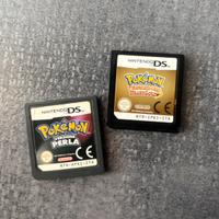 Nintendo DS - lotto 2 POKÉMON HEARTGOLD + PERLA