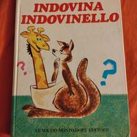 libro indovinelli in rilievo fine anni 60
