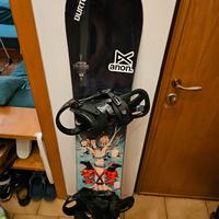 snowboard burton + attacchi burton L 