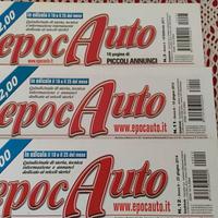 Lotto EpocAuto e Ruoteclassiche