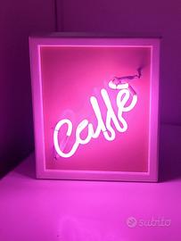insegna neon a gas vintage