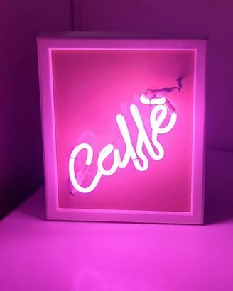 insegna neon a gas vintage