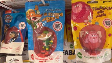 Personaggi Faba in bustina : Geronimo, Paw Patrol