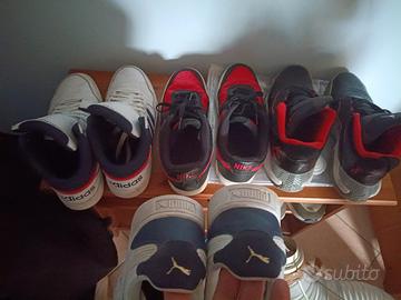 4 paia di scarpe numero 46