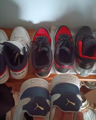 4 paia di scarpe numero 46